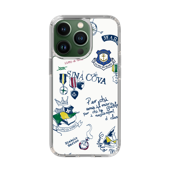 Slim Protection Case［ SINA COVA - All-Over Marine Motif ］