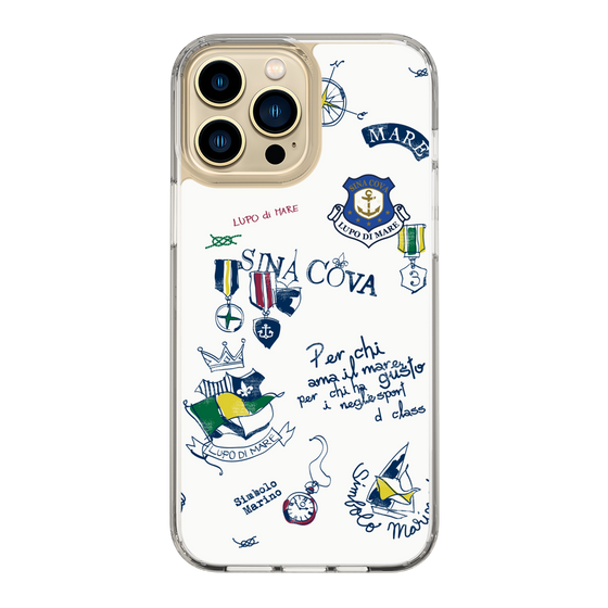 Slim Protection Case［ SINA COVA - All-Over Marine Motif ］
