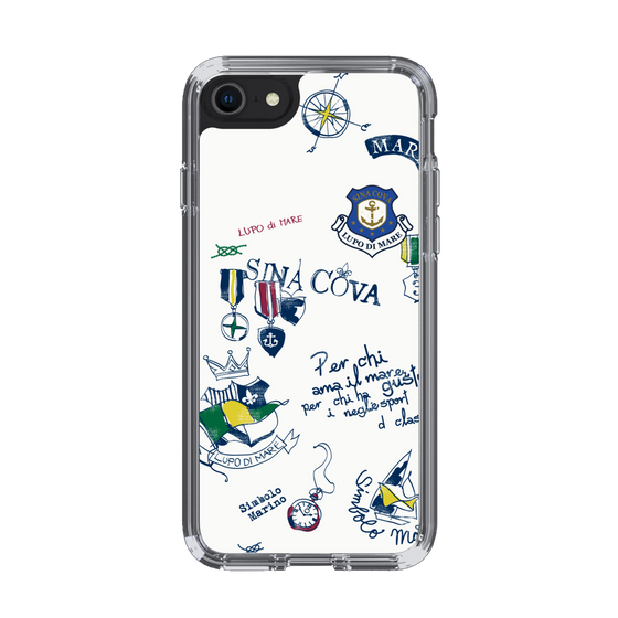 Slim Protection Case［ SINA COVA - All-Over Marine Motif ］