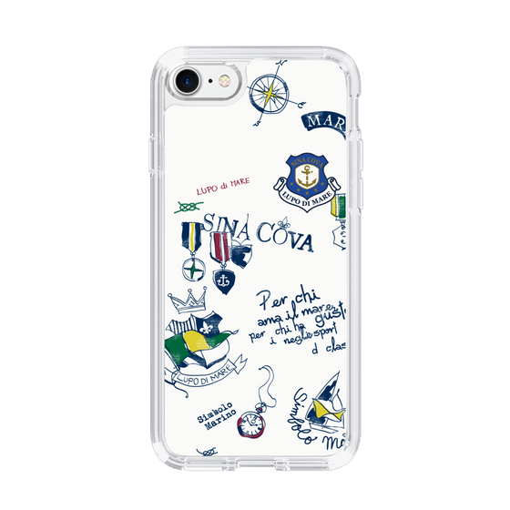 Slim Protection Case［ SINA COVA - All-Over Marine Motif ］