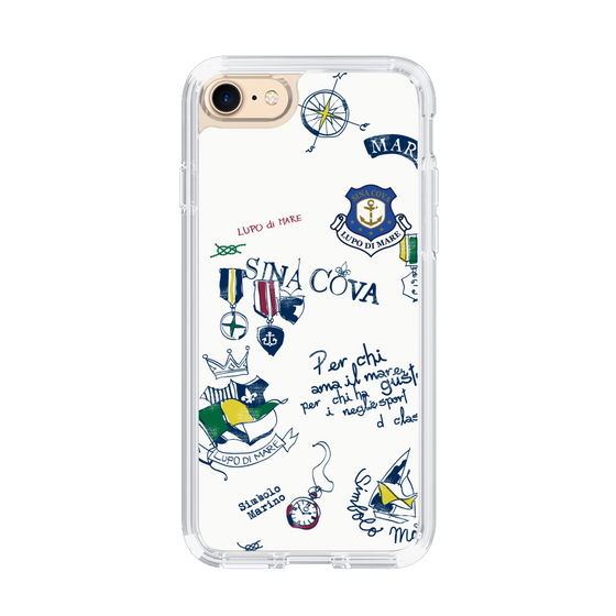Slim Protection Case［ SINA COVA - All-Over Marine Motif ］