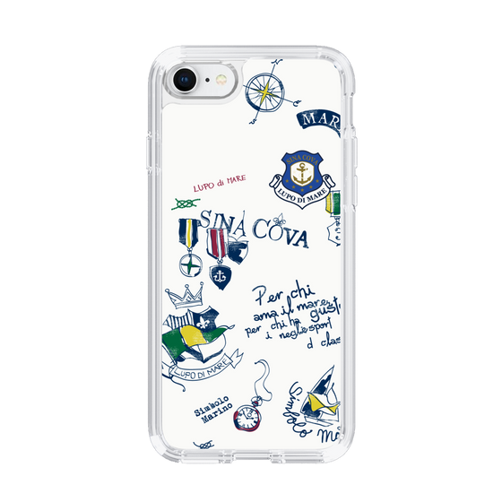 Slim Protection Case［ SINA COVA - All-Over Marine Motif ］