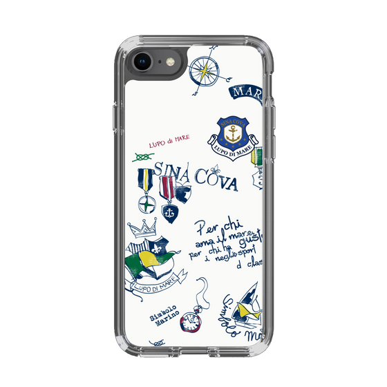 Slim Protection Case［ SINA COVA - All-Over Marine Motif ］