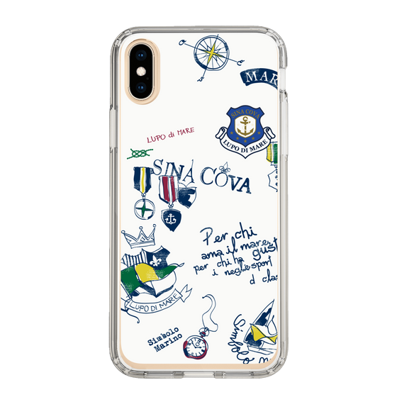 Slim Protection Case［ SINA COVA - All-Over Marine Motif ］