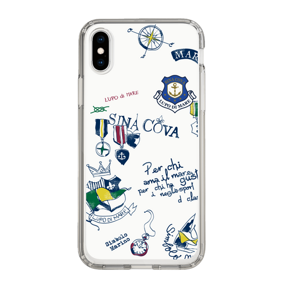 Slim Protection Case［ SINA COVA - All-Over Marine Motif ］