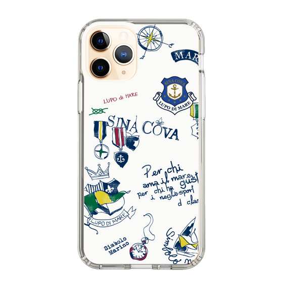 Slim Protection Case［ SINA COVA - All-Over Marine Motif ］