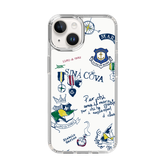 Slim Protection Case［ SINA COVA - All-Over Marine Motif ］