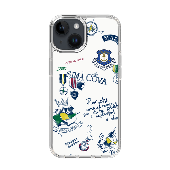 Slim Protection Case［ SINA COVA - All-Over Marine Motif ］
