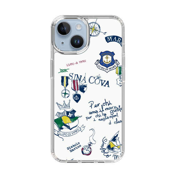 Slim Protection Case［ SINA COVA - All-Over Marine Motif ］