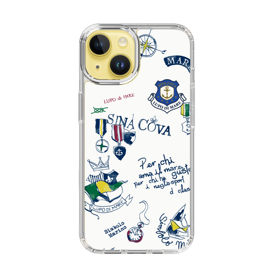 Slim Protection Case［ SINA COVA - All-Over Marine Motif ］