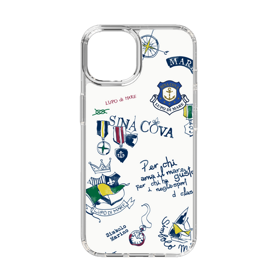 Slim Protection Case［ SINA COVA - All-Over Marine Motif ］