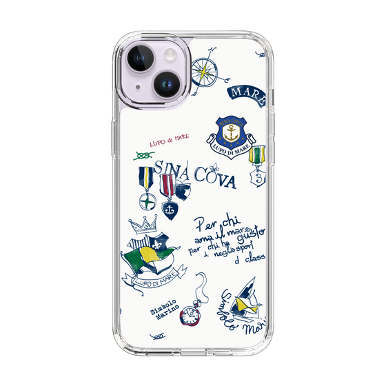 Slim Protection Case［ SINA COVA - All-Over Marine Motif ］