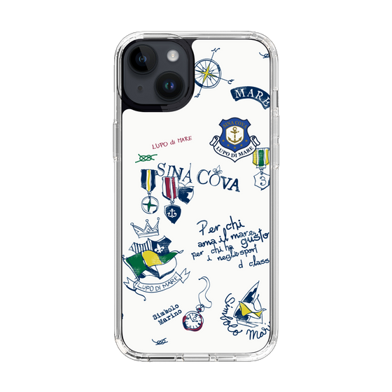 Slim Protection Case［ SINA COVA - All-Over Marine Motif ］