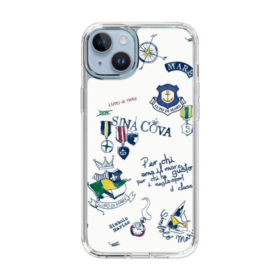 Slim Protection Case［ SINA COVA - All-Over Marine Motif ］