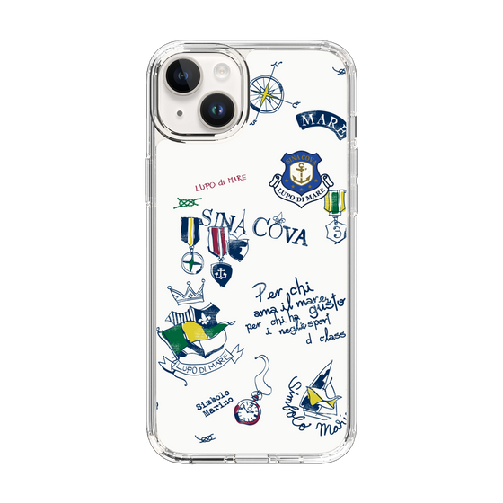 Slim Protection Case［ SINA COVA - All-Over Marine Motif ］