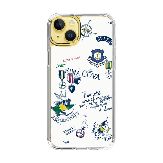 Slim Protection Case［ SINA COVA - All-Over Marine Motif ］