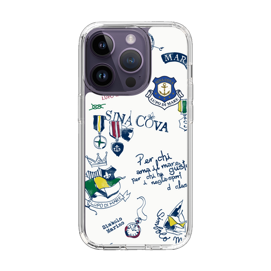 Slim Protection Case［ SINA COVA - All-Over Marine Motif ］