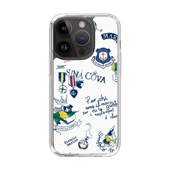 Slim Protection Case［ SINA COVA - All-Over Marine Motif ］