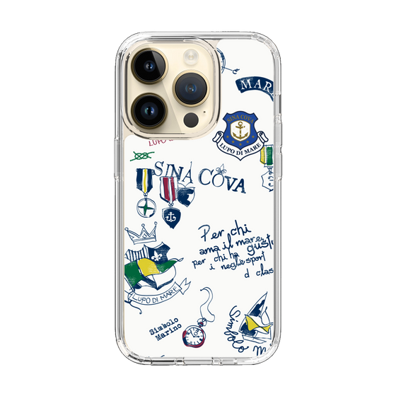 Slim Protection Case［ SINA COVA - All-Over Marine Motif ］