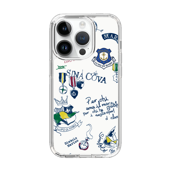 Slim Protection Case［ SINA COVA - All-Over Marine Motif ］