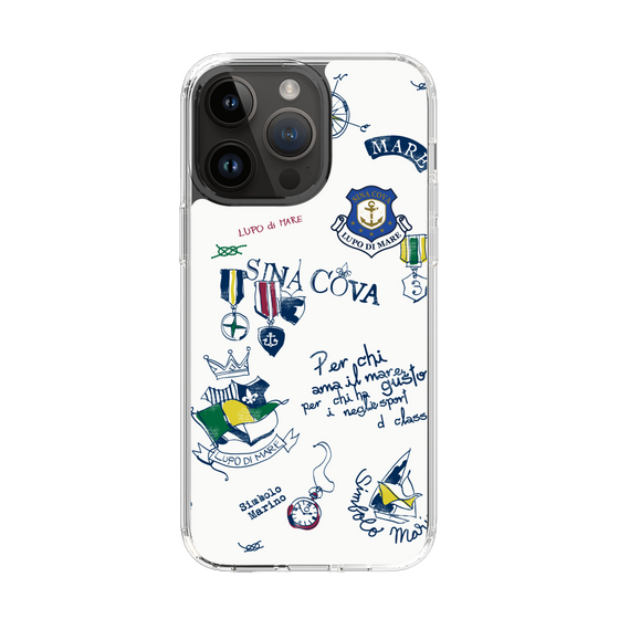 Slim Protection Case［ SINA COVA - All-Over Marine Motif ］