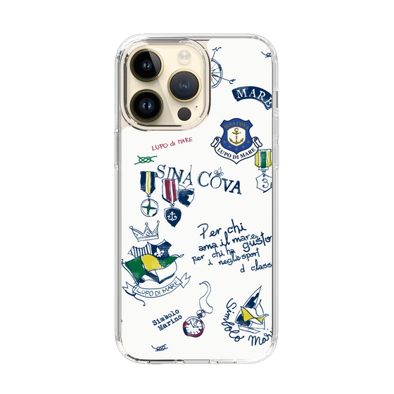 Slim Protection Case［ SINA COVA - All-Over Marine Motif ］