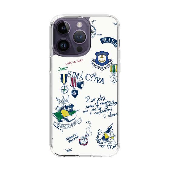 Slim Protection Case［ SINA COVA - All-Over Marine Motif ］