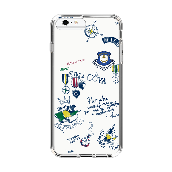 Slim Protection Case［ SINA COVA - All-Over Marine Motif ］