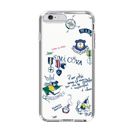 Slim Protection Case［ SINA COVA - All-Over Marine Motif ］
