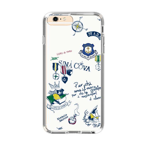 Slim Protection Case［ SINA COVA - All-Over Marine Motif ］