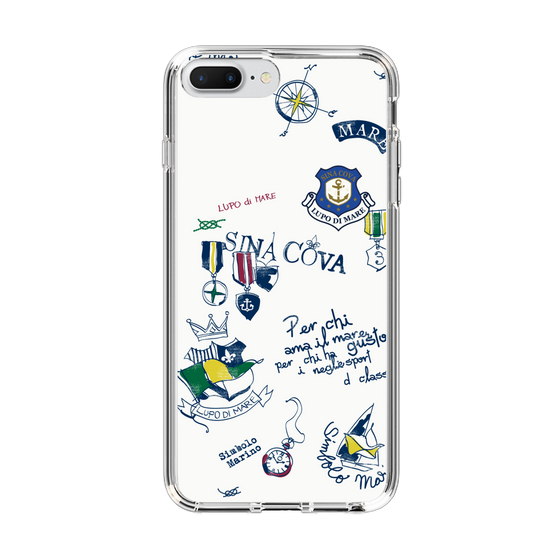 Slim Protection Case［ SINA COVA - All-Over Marine Motif ］