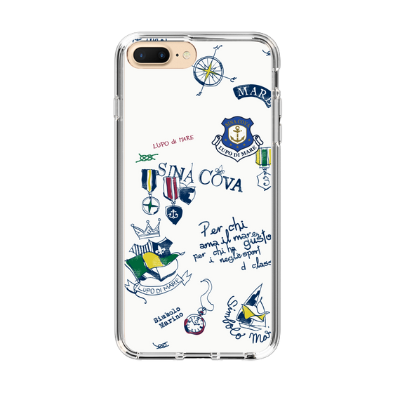 Slim Protection Case［ SINA COVA - All-Over Marine Motif ］