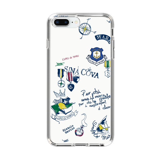 Slim Protection Case［ SINA COVA - All-Over Marine Motif ］