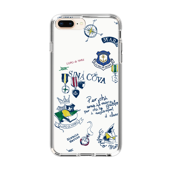 Slim Protection Case［ SINA COVA - All-Over Marine Motif ］
