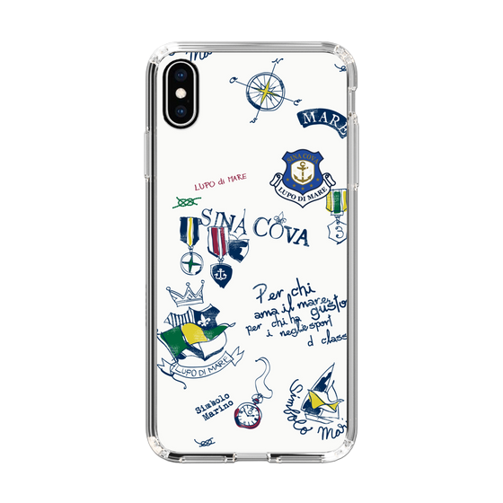 Slim Protection Case［ SINA COVA - All-Over Marine Motif ］