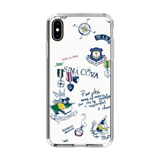Slim Protection Case［ SINA COVA - All-Over Marine Motif ］