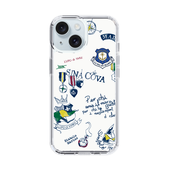 Slim Protection Case［ SINA COVA - All-Over Marine Motif ］