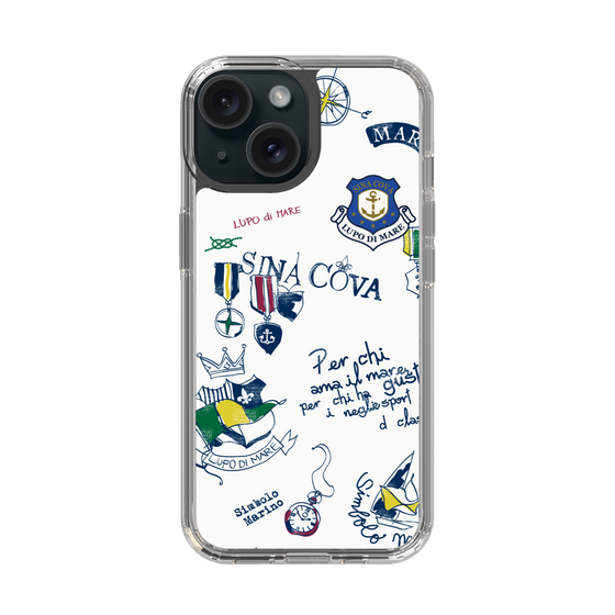 Slim Protection Case［ SINA COVA - All-Over Marine Motif ］