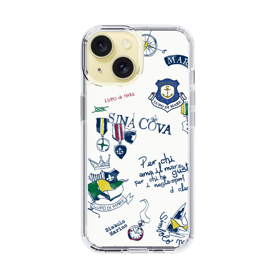 Slim Protection Case［ SINA COVA - All-Over Marine Motif ］