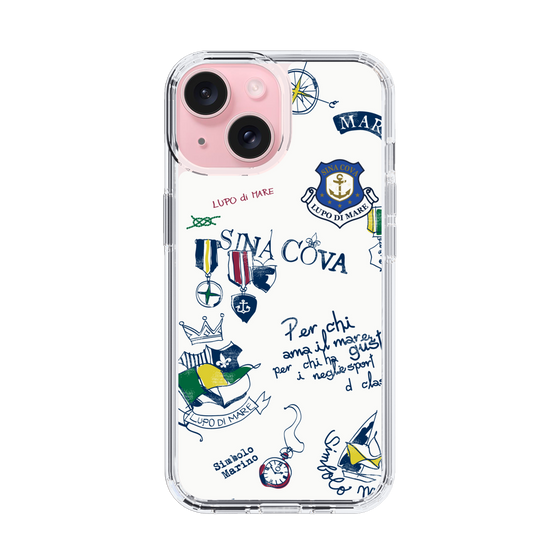 Slim Protection Case［ SINA COVA - All-Over Marine Motif ］