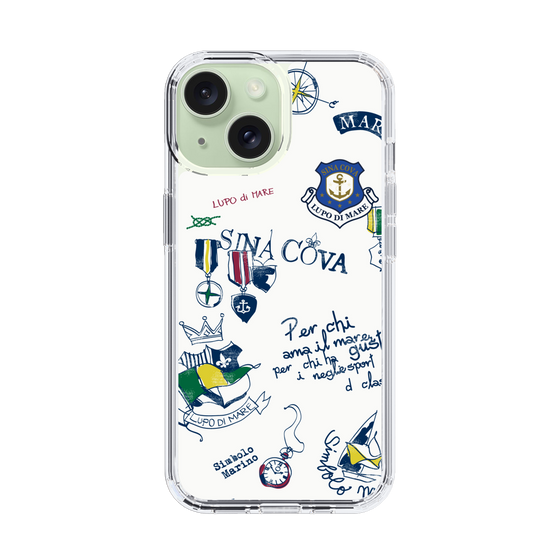 Slim Protection Case［ SINA COVA - All-Over Marine Motif ］