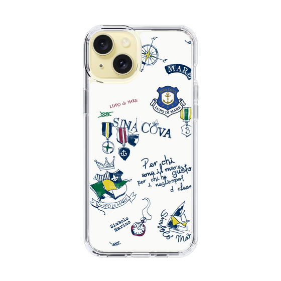 Slim Protection Case［ SINA COVA - All-Over Marine Motif ］