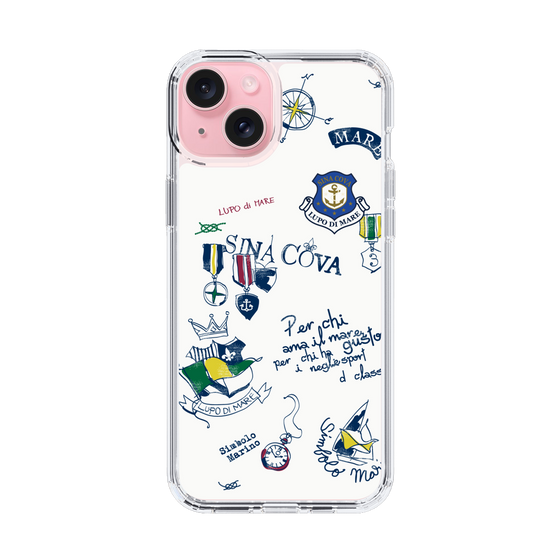 Slim Protection Case［ SINA COVA - All-Over Marine Motif ］