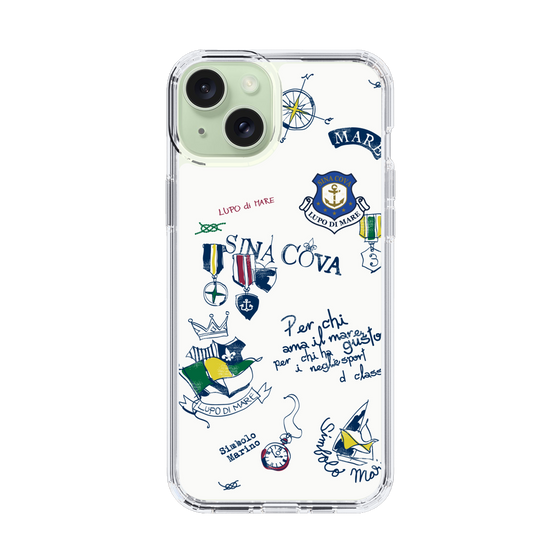 Slim Protection Case［ SINA COVA - All-Over Marine Motif ］