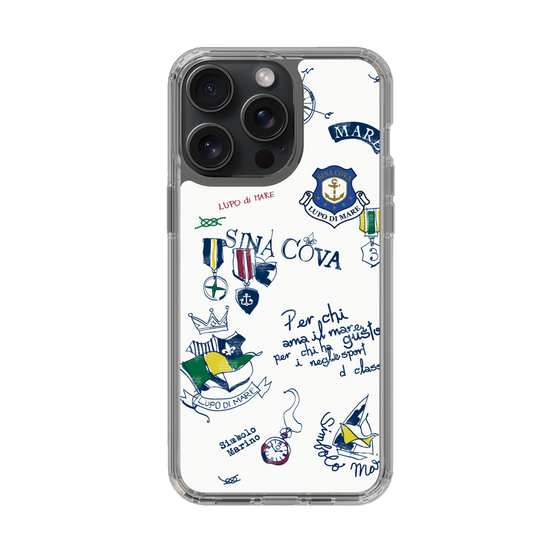 Slim Protection Case［ SINA COVA - All-Over Marine Motif ］