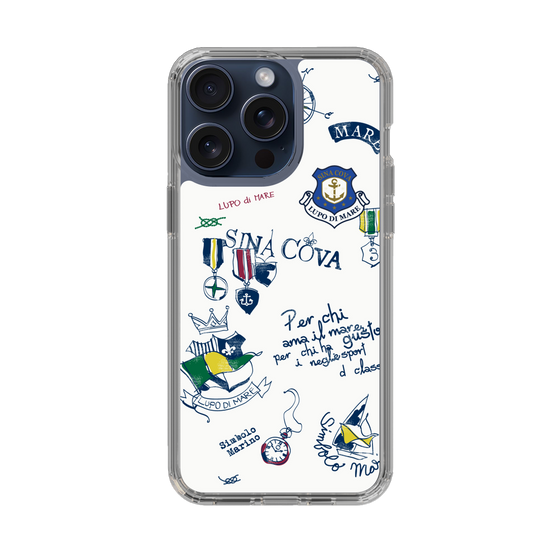 Slim Protection Case［ SINA COVA - All-Over Marine Motif ］