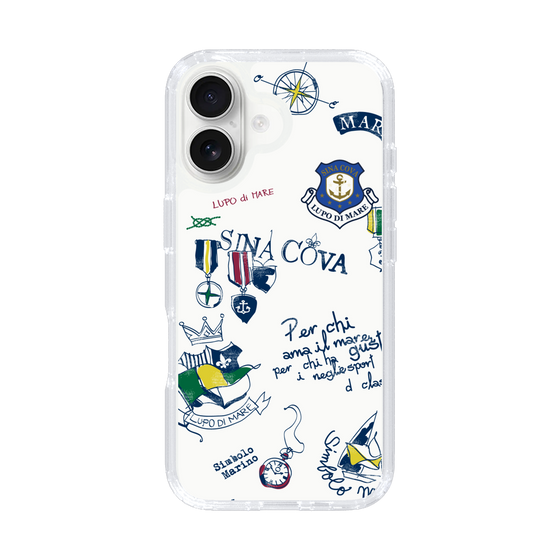 Slim Protection Case［ SINA COVA - All-Over Marine Motif ］