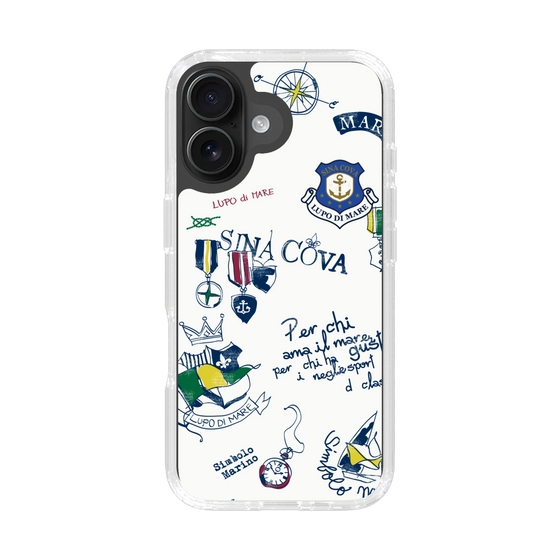 Slim Protection Case［ SINA COVA - All-Over Marine Motif ］