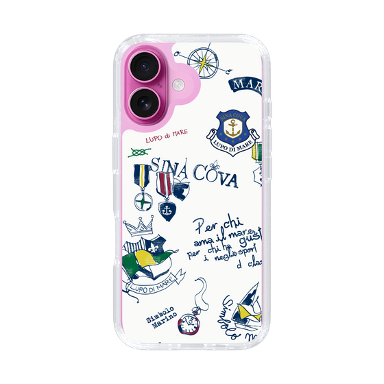 Slim Protection Case［ SINA COVA - All-Over Marine Motif ］