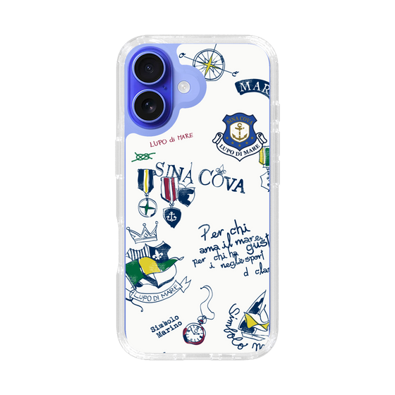Slim Protection Case［ SINA COVA - All-Over Marine Motif ］